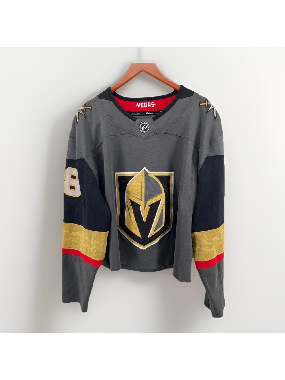 Vegas Golden Knights Neal 18 Jersey XL Fanatics Cropped Cut NHL Gray